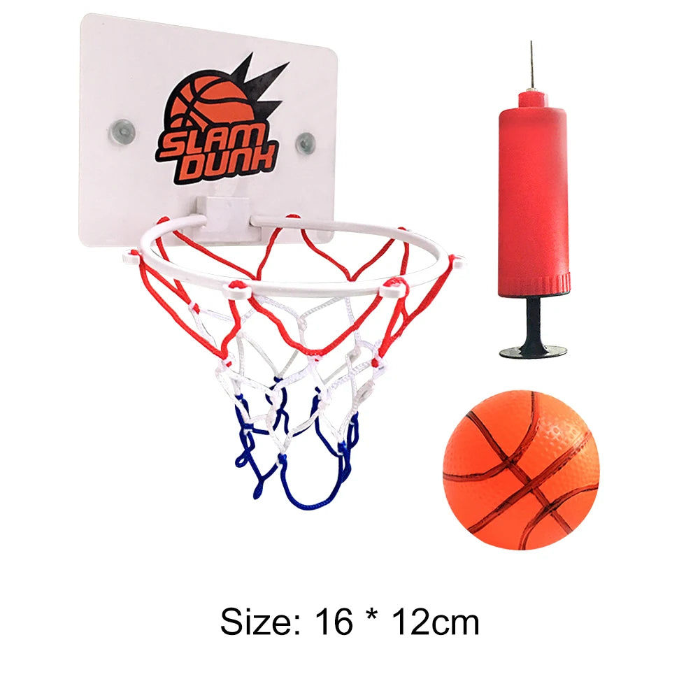 Mini Basketball Hoop Set for Kids with Ball and Pump