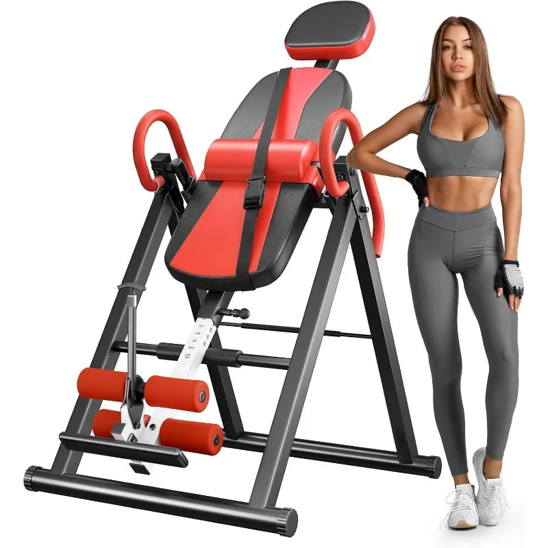 YTYIN Gravity Inversion Table for Back Pain Relief with Lumbar Support