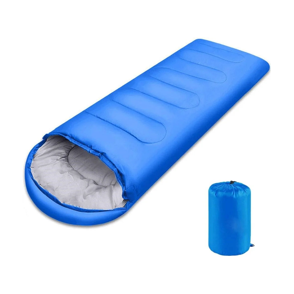 Cotton Sleeping Bag for Outdoor Camping, 5-20 Degree Comfort