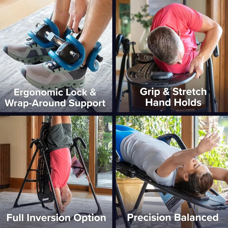 YTYIN EP-560 Inversion Table For Back Pain Relief With Accessories