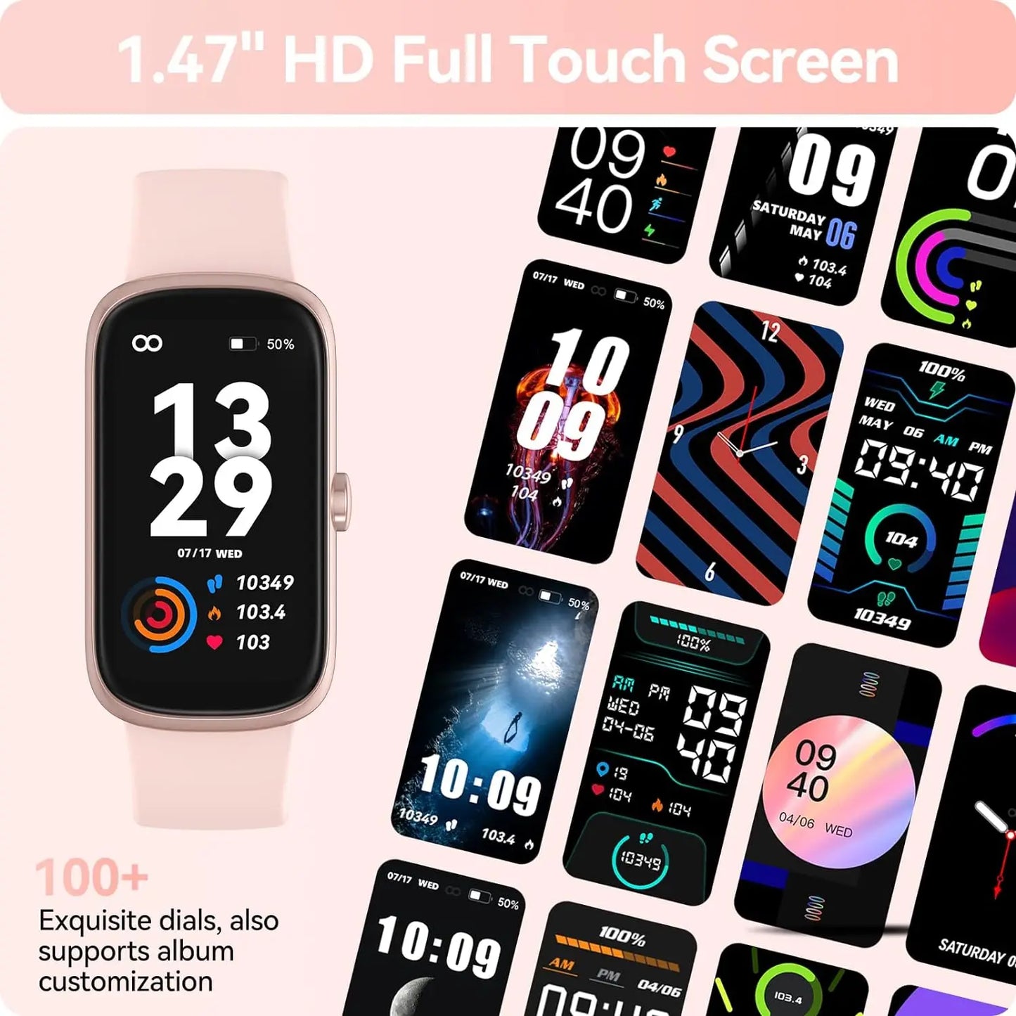 Anyloop Fitness Tracker With Heart Rate And SpO2 Sleep Monitor