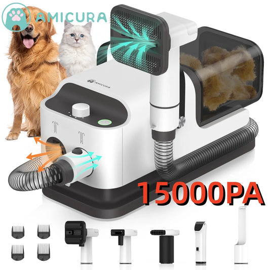 Amicura P1 Vacuum Cleaner And Hair Dryer For Pet Grooming