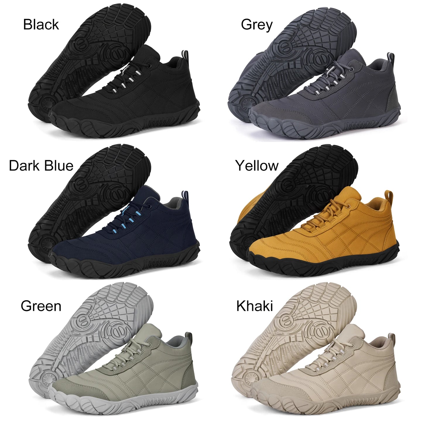 Outdoor Work Boots Anti Slip Casual Sneakers For Men