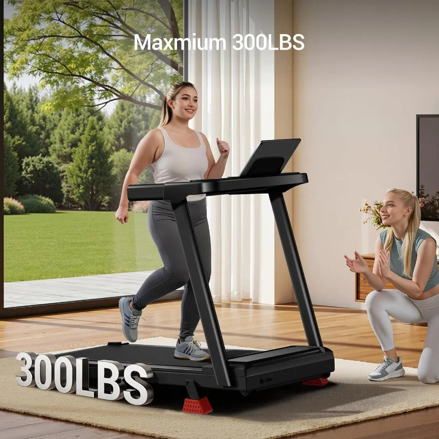 XMSJ 3 In 1 Portable Treadmill With Incline Foldable
