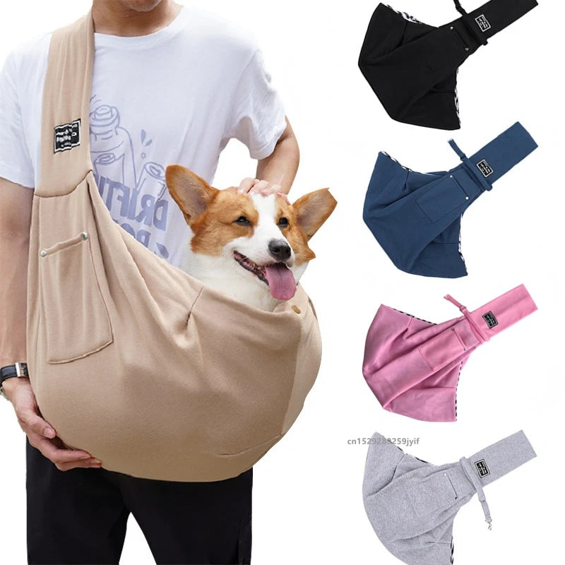 Comfortable Portable Pet Sling Carrier Bag For Dogs And Cats