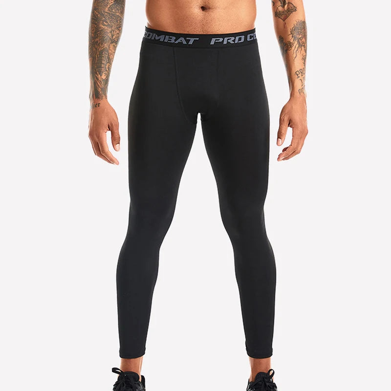 NONECN Men's Compression Tights for Running and Training