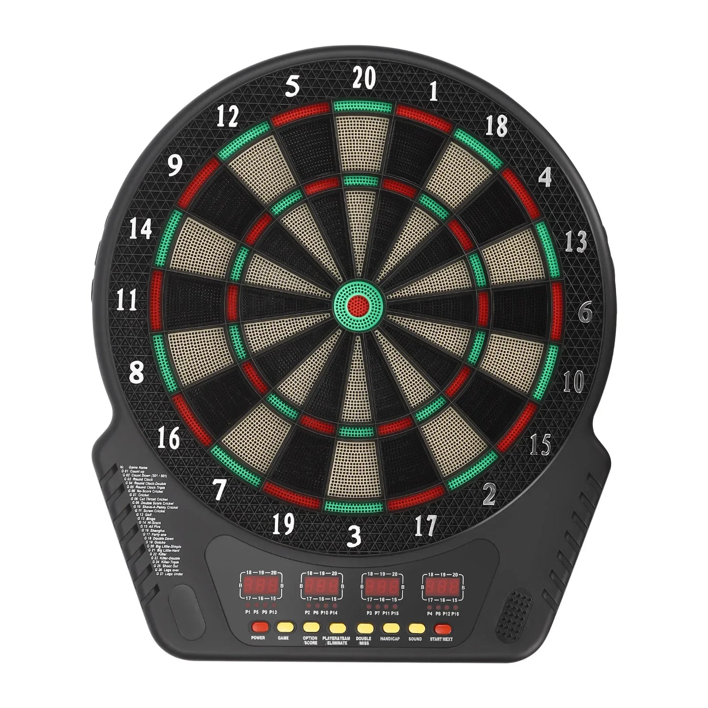 Hign-concerned Electronic Dart Board With 27 Games And Darts