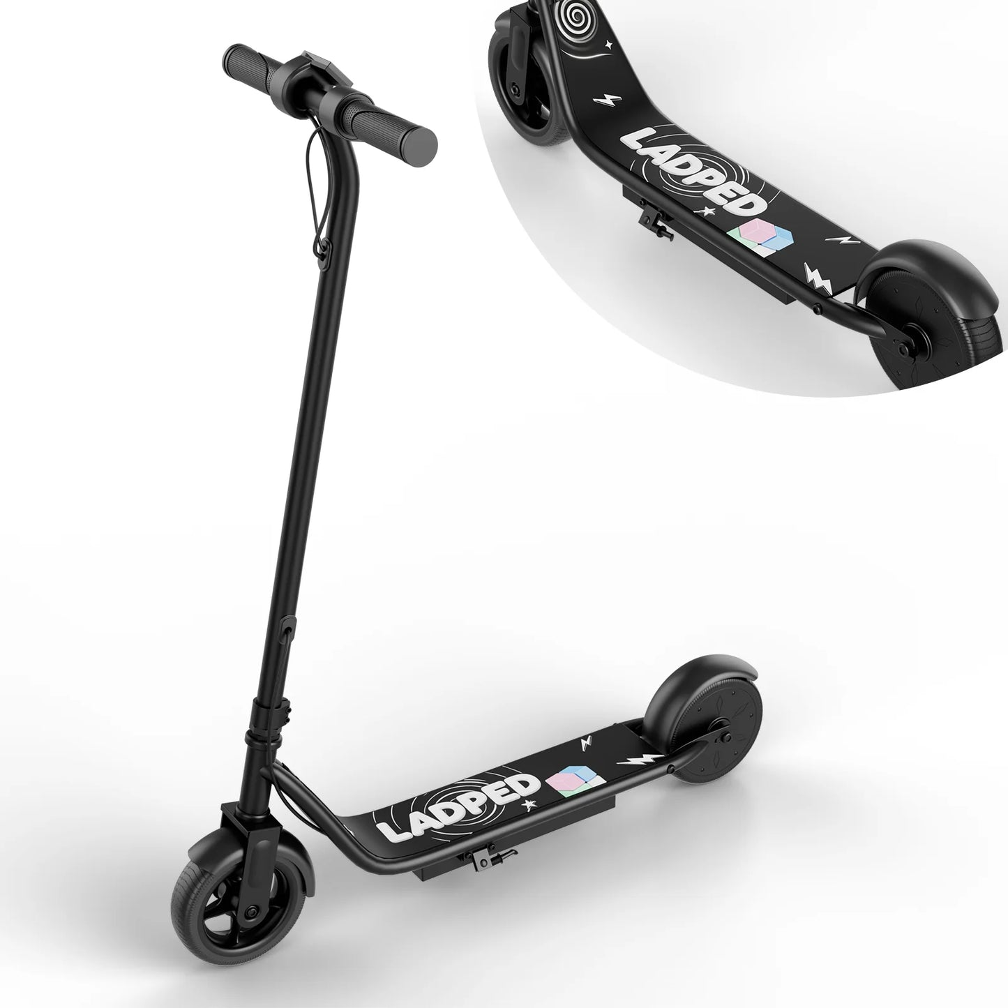 Ladped Electric Kids Scooter 9MPH Folding With App Control