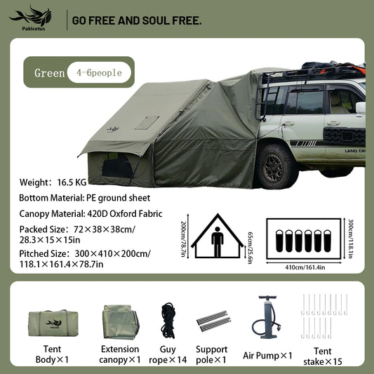 Pakicetus Quick Setup Inflatable Camping Tent For Family