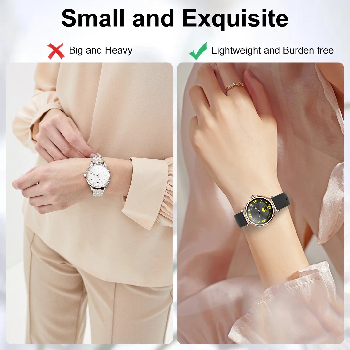 INNOFOVO Smart Watch Bluetooth 5.0 Fitness Modes For iPhone Android