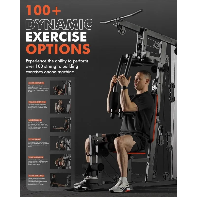 Mikolo Home Gym Multifunctional Workout Station