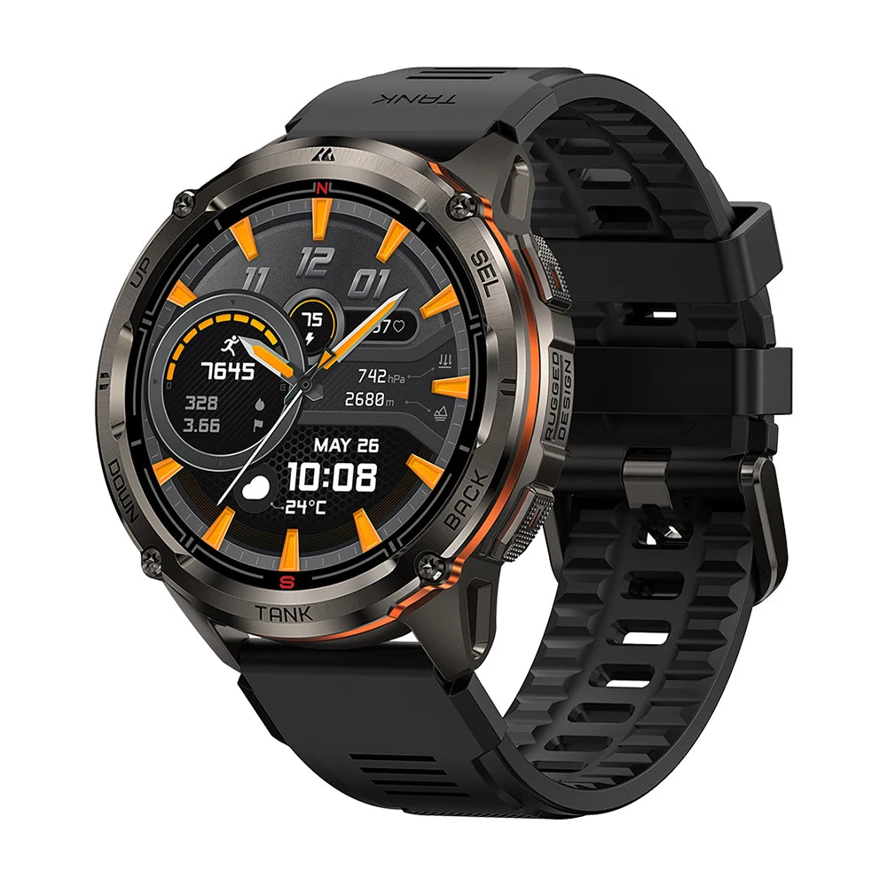KOSPET Tank T3 Ultra 2 GPS Smartwatch IP69K Waterproof Bluetooth