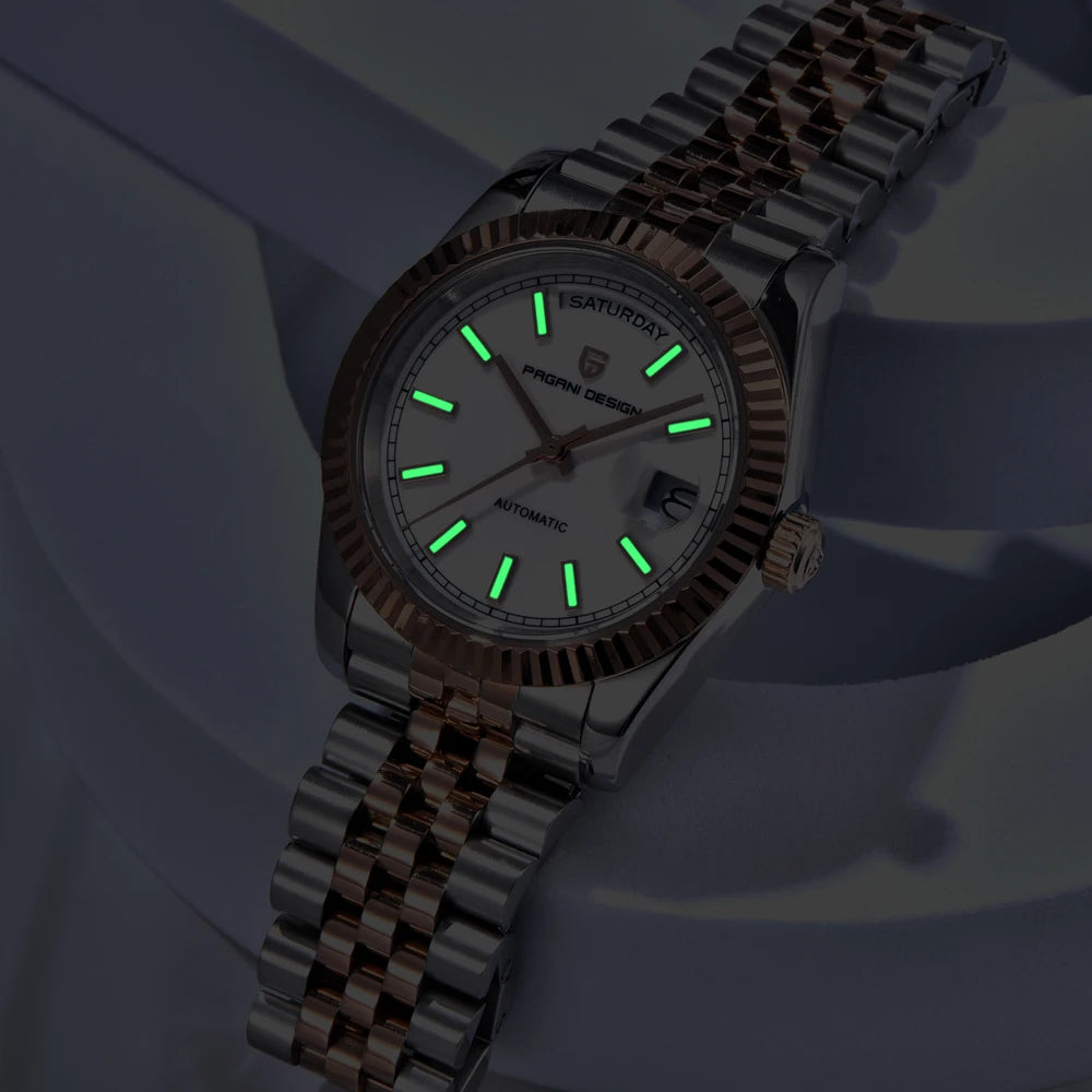 PAGANI DESIGN Enamel Dial DD36 Men's Luxury Automatic Waterproof Watch