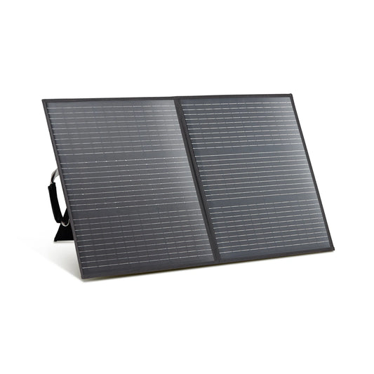 MHPOWOS Power Backup 110W/220W Portable Solar Panel 20V Foldable Solar Charger for Camping Fishing Outdoor RV Powerstation